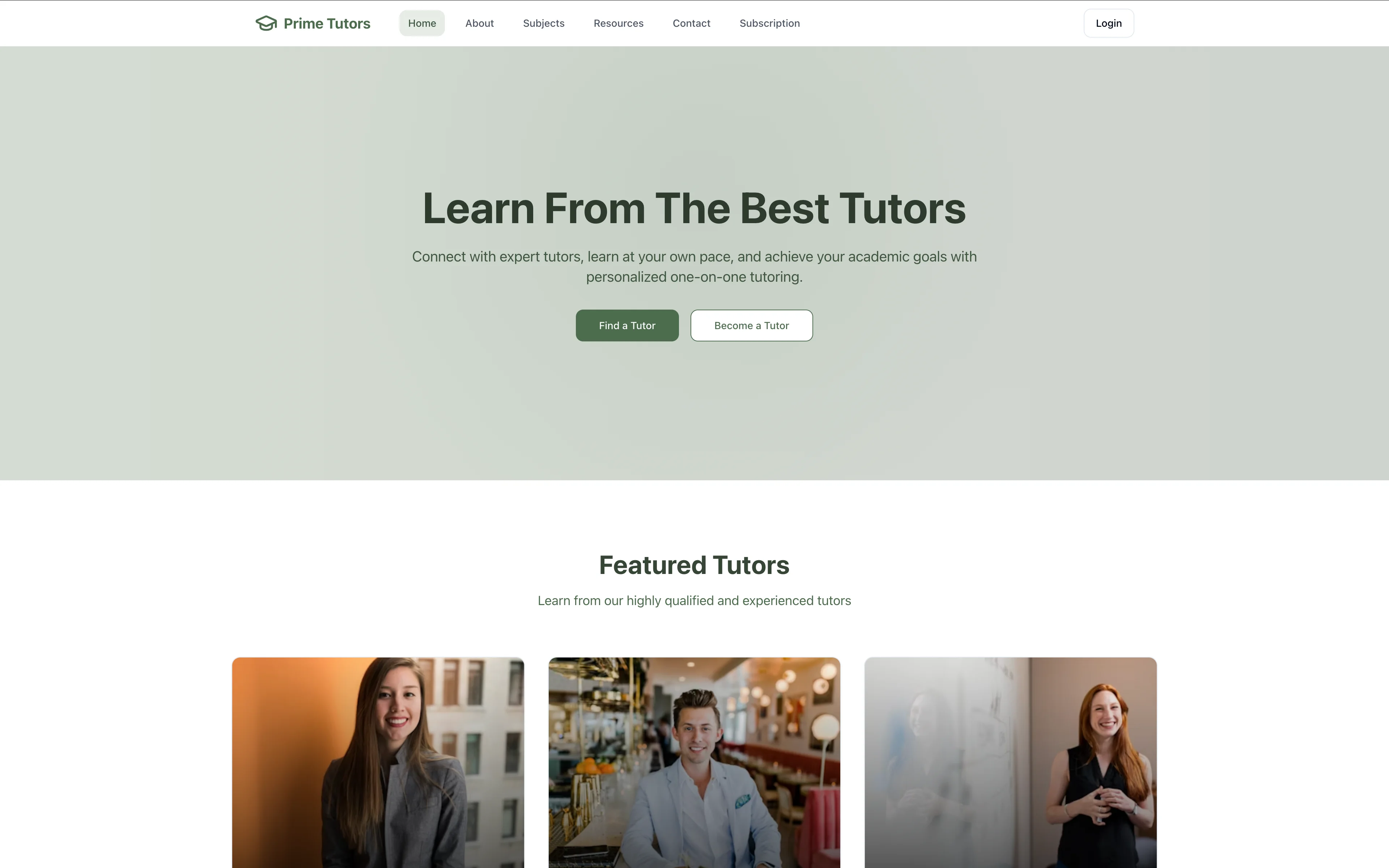 Prime Tutor: Online Tutoring Platform